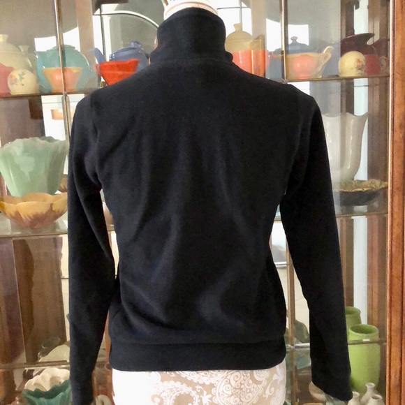 Lacoste full zip fleece logo zipper pull pockets - Picture 5 of 10